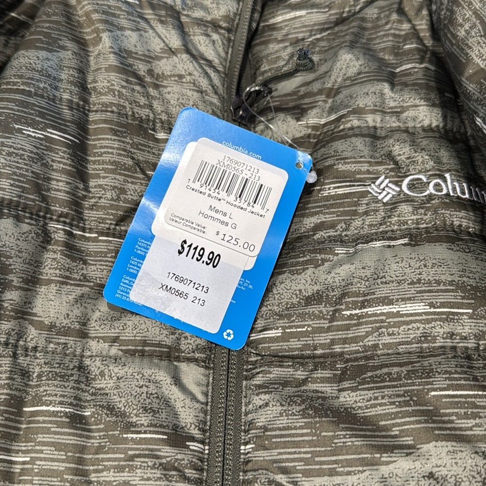 Brand new Columbia men’s jacket. Size large. Jacket with tags on it. - Picture 5 of 9